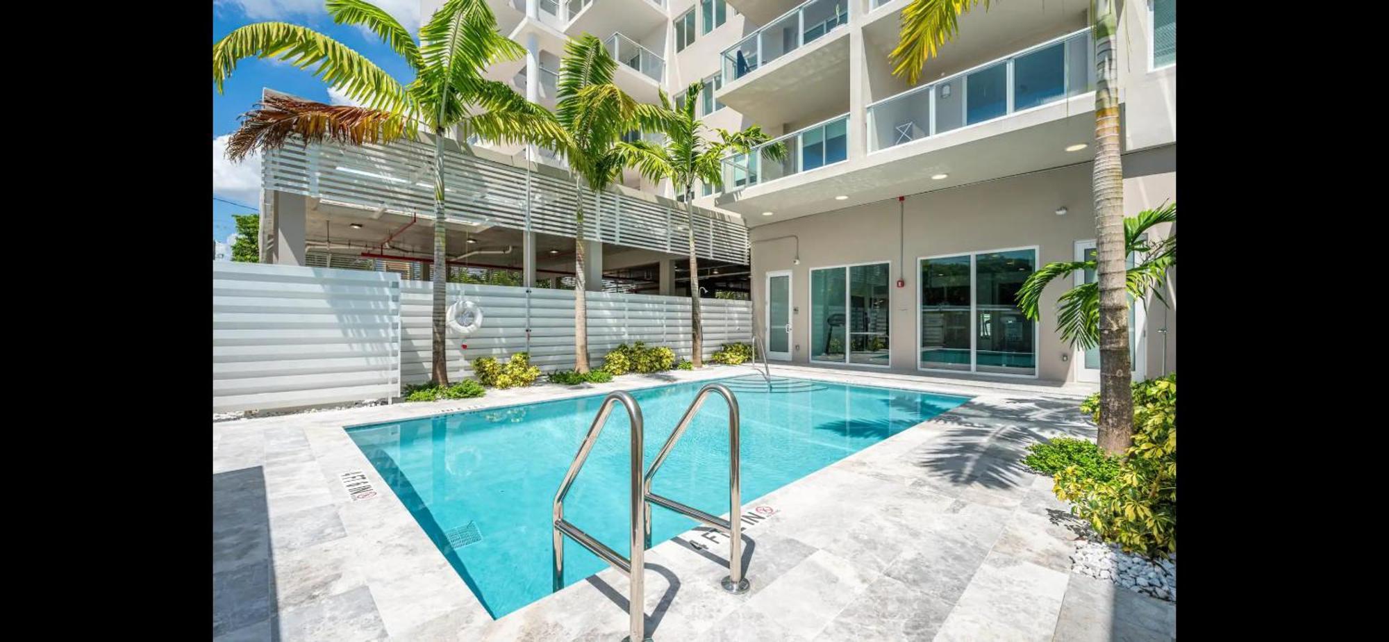 Miami Wood Apart Hotel New 2024 - Private Terrace - Free Garage - Beach 5 Min Hollywood Ngoại thất bức ảnh