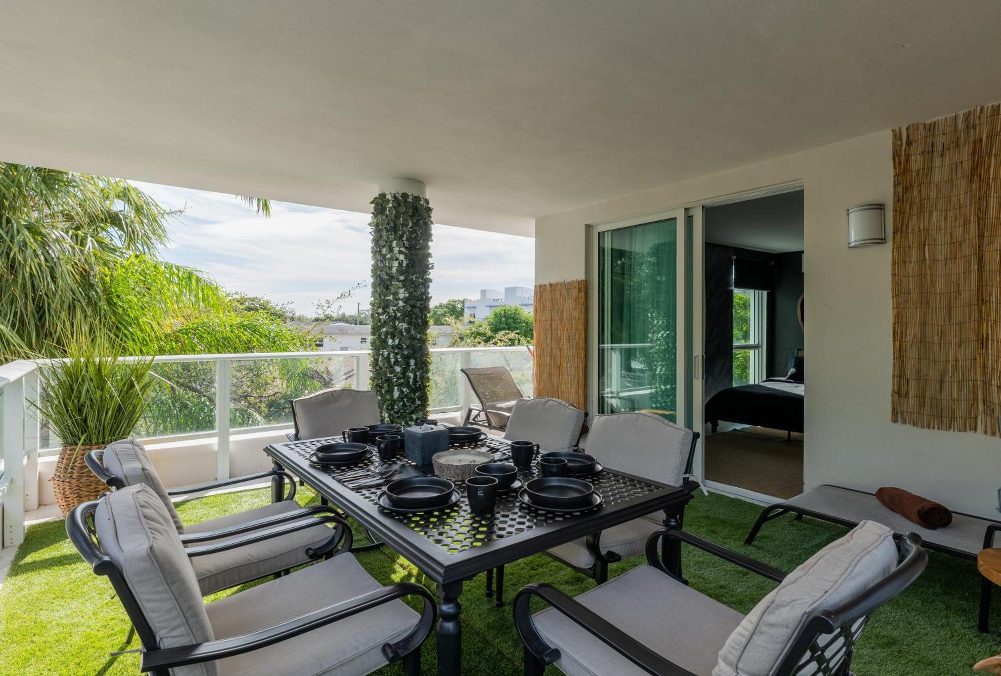 Miami Wood Apart Hotel New 2024 - Private Terrace - Free Garage - Beach 5 Min Hollywood Ngoại thất bức ảnh