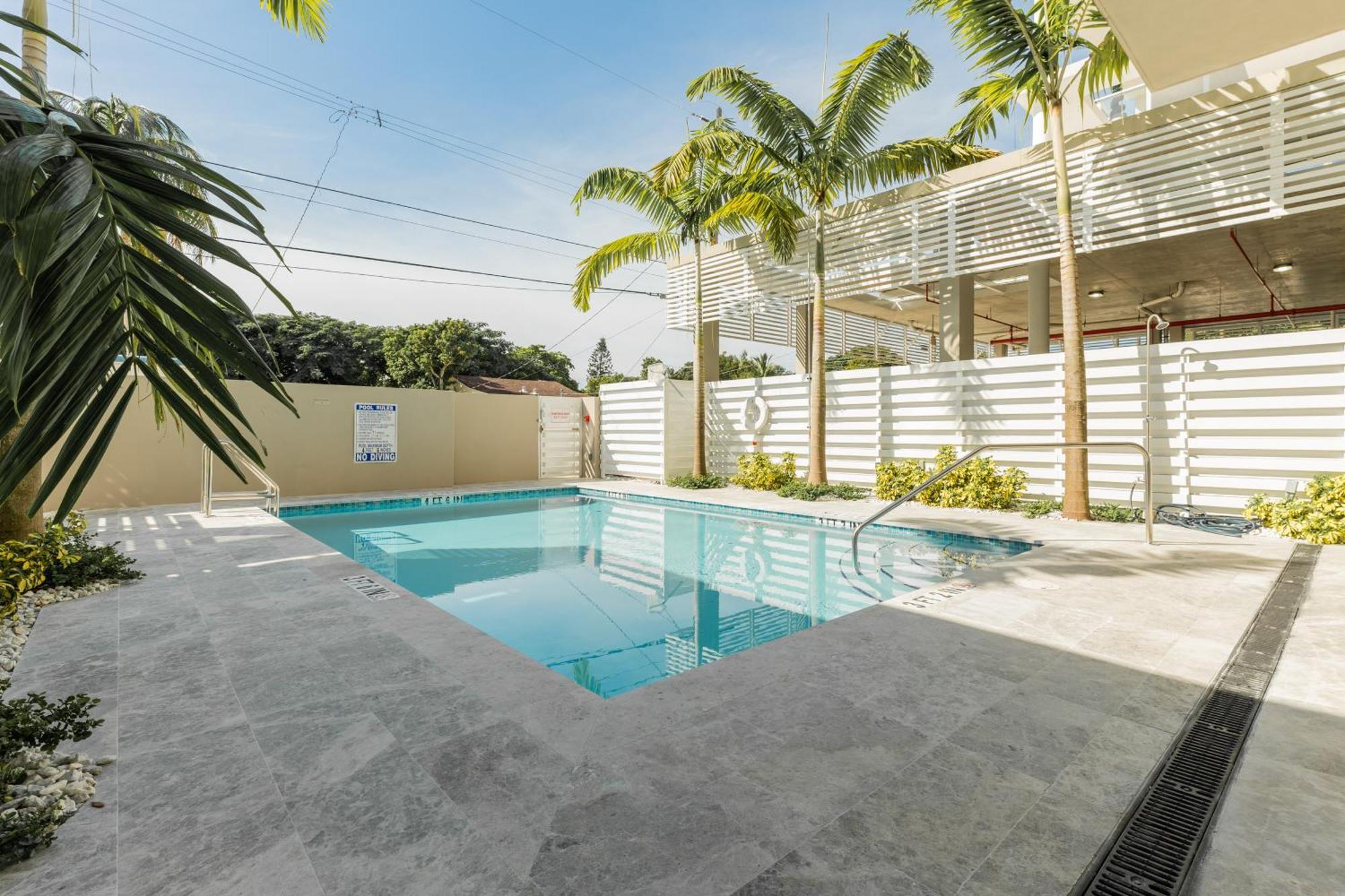 Miami Wood Apart Hotel New 2024 - Private Terrace - Free Garage - Beach 5 Min Hollywood Ngoại thất bức ảnh