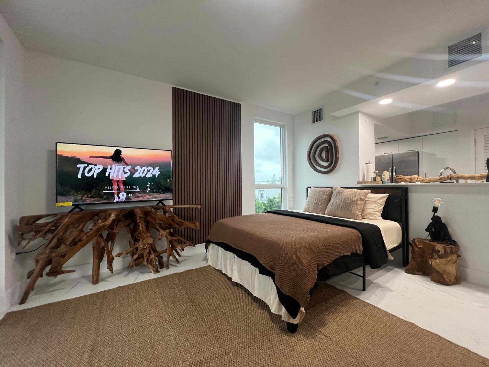 Miami Wood Apart Hotel New 2024 - Private Terrace - Free Garage - Beach 5 Min Hollywood Ngoại thất bức ảnh